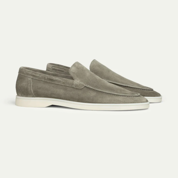 Luxe Suède Loafers voor Heren - Handgemaakte Italiaanse Stijl