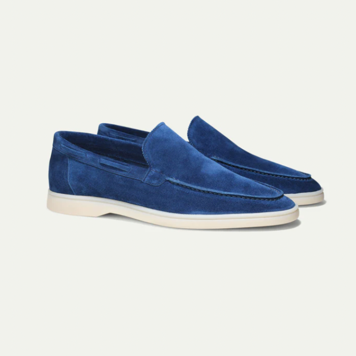 Luxe Suède Loafers voor Heren - Handgemaakte Italiaanse Stijl