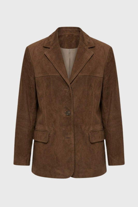 Dames Blazer Klassiek Getailleerd Met Revers - StudioMarella