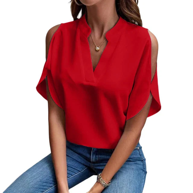 Dames Blouse Top Zomerjurk 2024 Mode