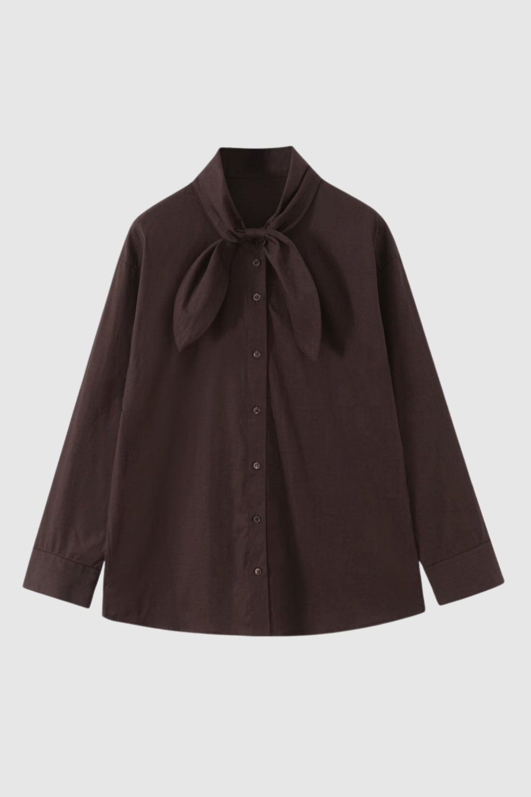 Dames Blouse met Strikstropdas en Knoopsluiting Chique - StudioMarella