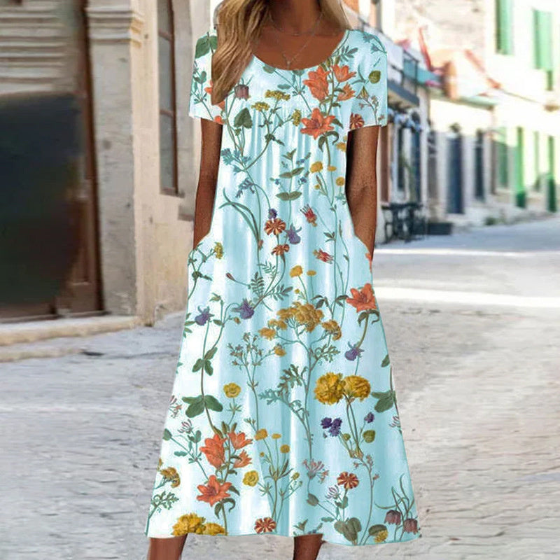 Boho Bloemen Jurk Isabella