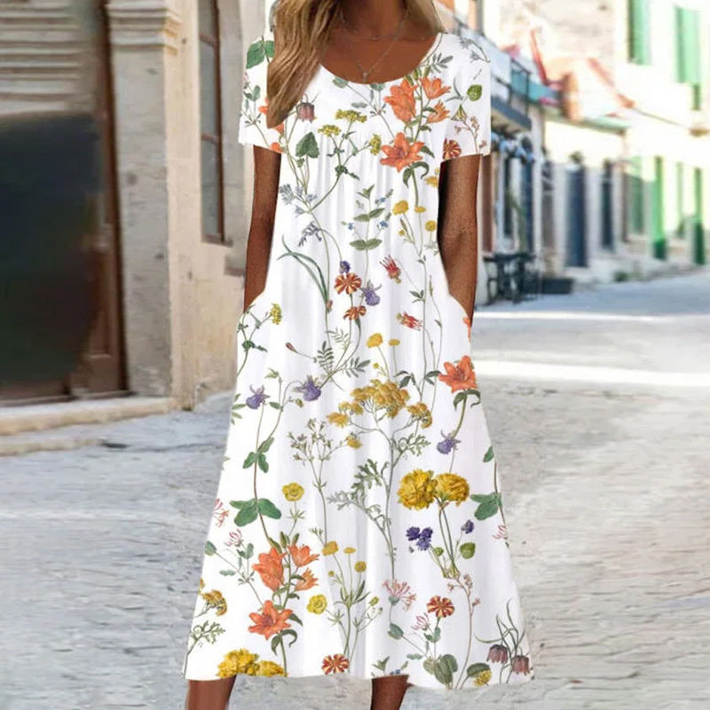 Bloemenjurk Boho Stijl Isabella