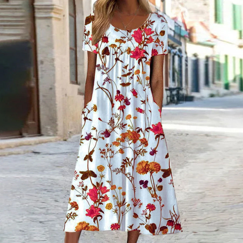 Bloemenjurk Boho Stijl Isabella - StudioMarella