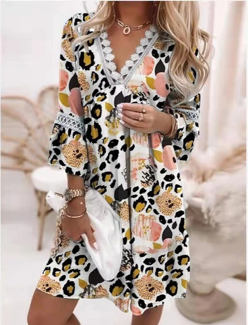 Zomerjurk Elegant Design voor Vrouw
