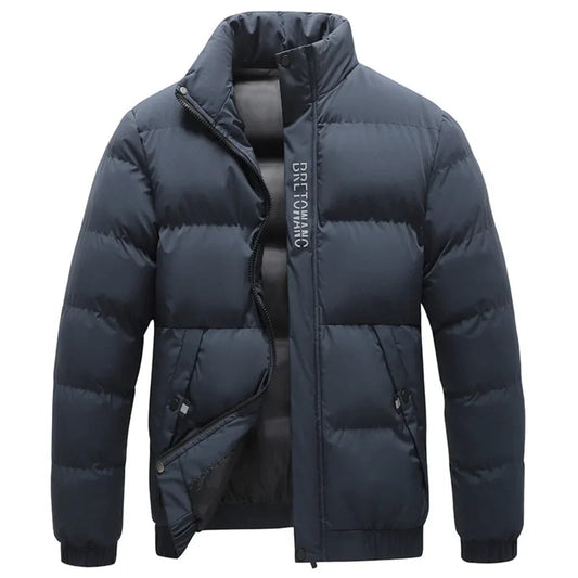 Heren Winterjas Lange Snit Weerbestendig Comfortabel - StudioMarella