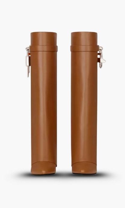 Vegan Laarzen voor Dames van Synthetisch Leer - Elegante Stijl