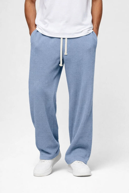 Relaxed Fit Herenbroek Met Trekkoord Casual Stijl - StudioMarella