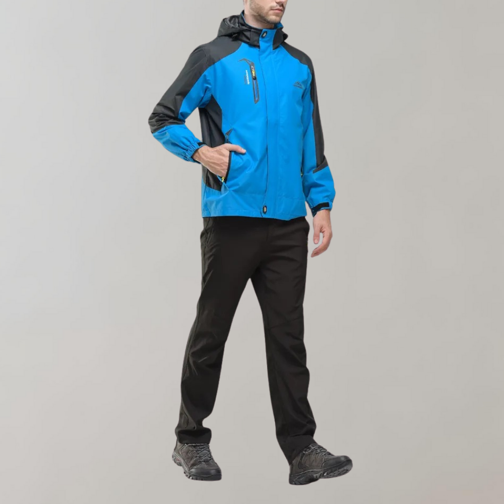 Waterdichte Windjack voor Mannen Ademend en Warm
