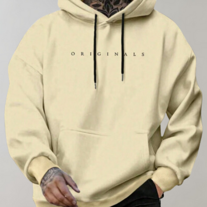 Heren Hoodie Loose Fit – Casual Sweatshirt met Minimalistisch Design