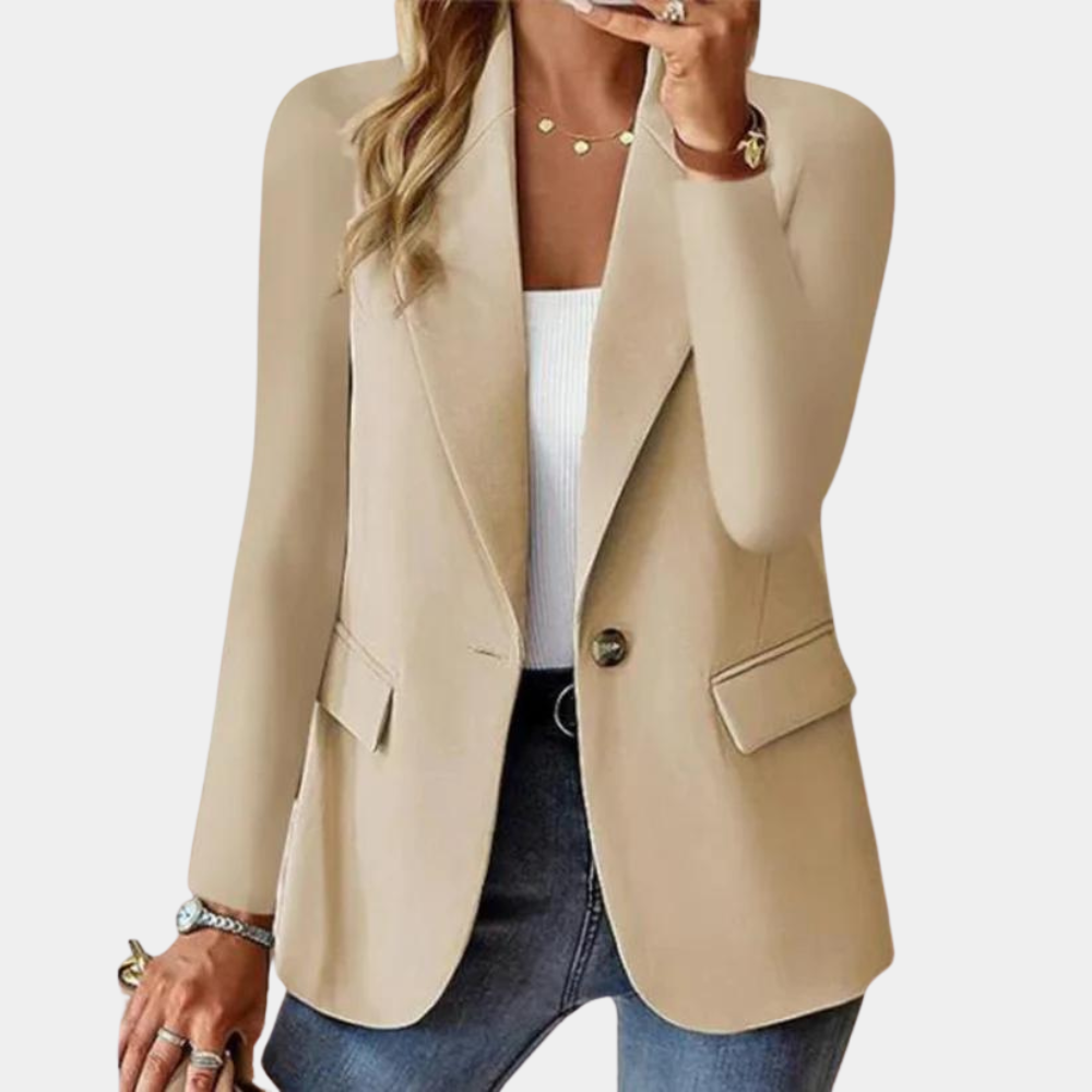 Dames Blazer Elegant Geschikt voor Werk en Avond