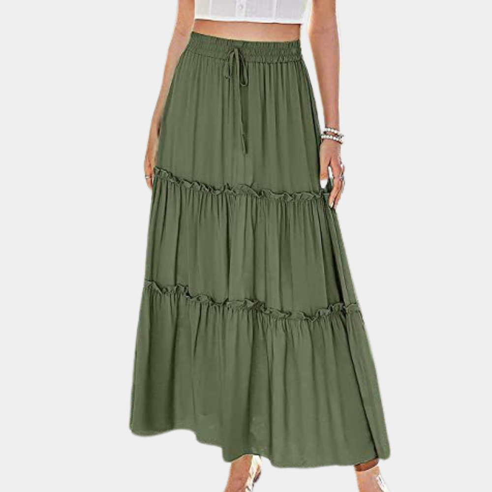 Zomerjurk Dames Lange Rok Boho Stijl Zacht