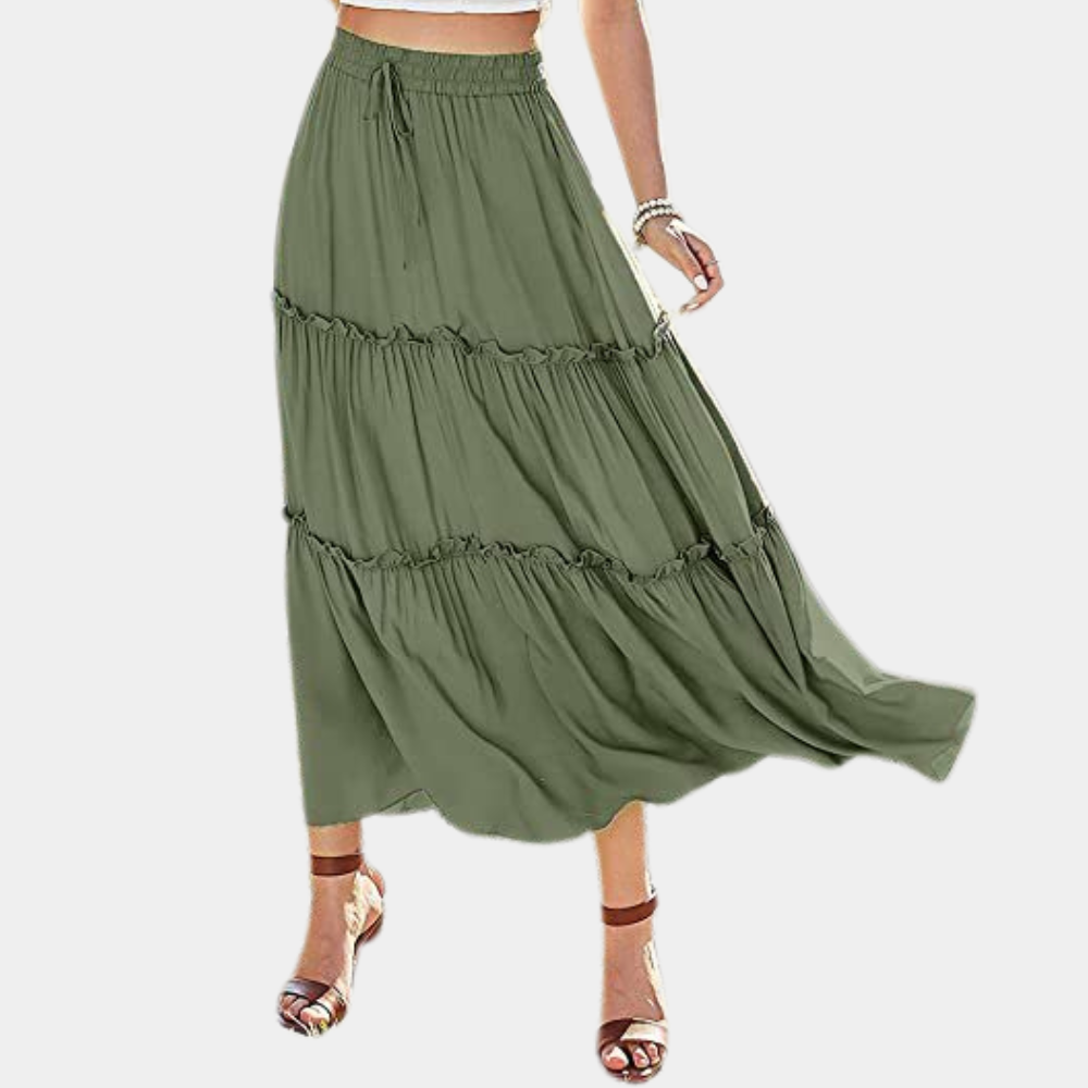 Zomerjurk Dames Lange Rok Boho Stijl Zacht