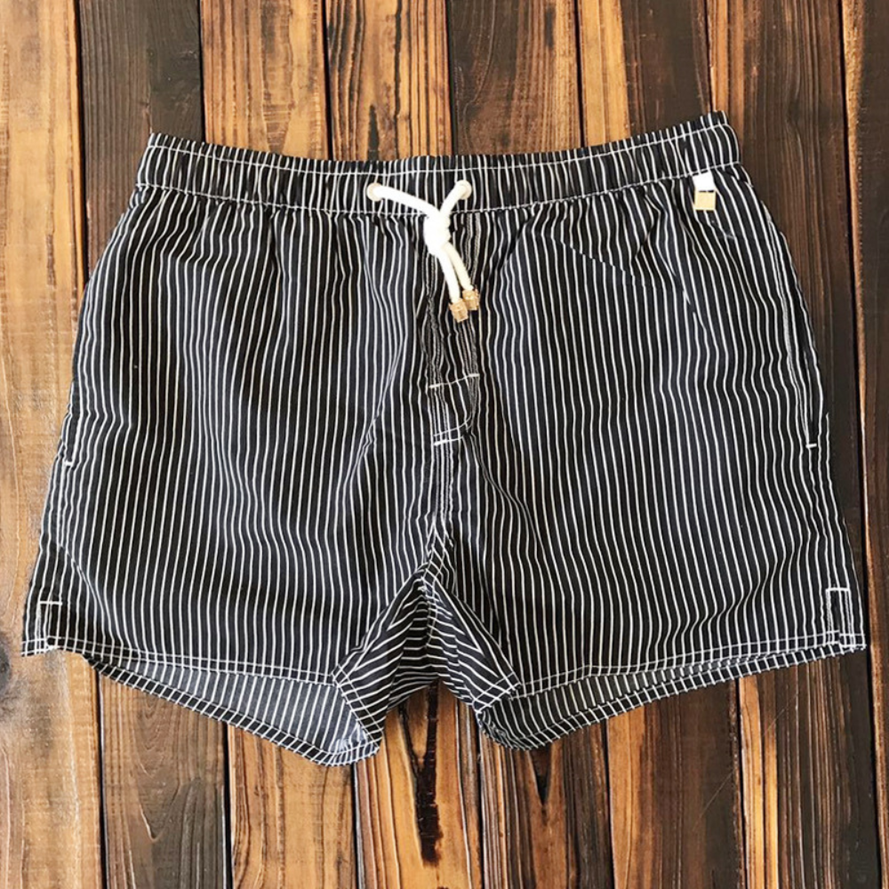 Herenseignez: Heren Stripes Zwemshort Elegante Badmode - StudioMarella