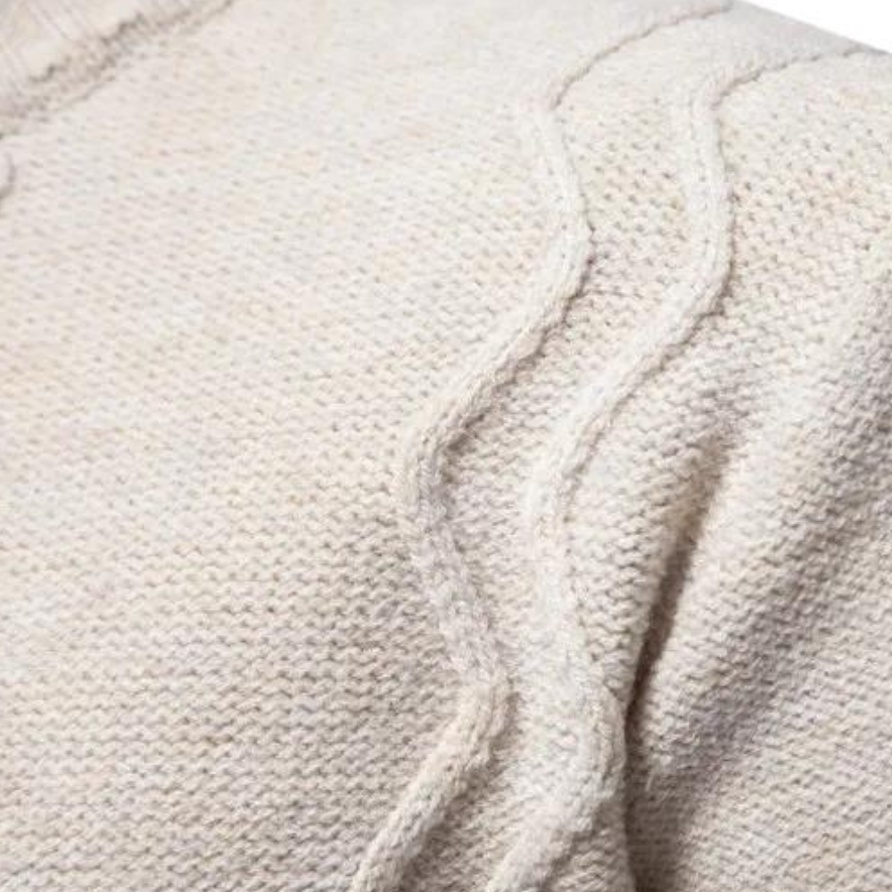 Heren Trui Gebreide Ronde Hals Slim Fit Winter
