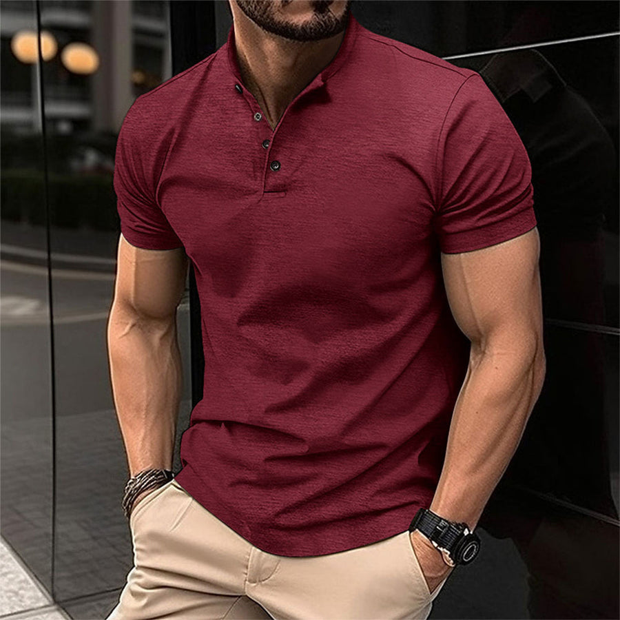 Heren Poloshirt Slim Fit Kwaliteit Katoen
