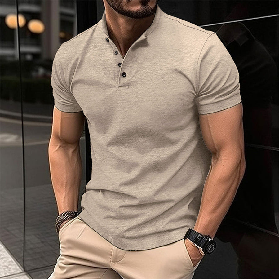 Heren Poloshirt Slim Fit Kwaliteit Katoen
