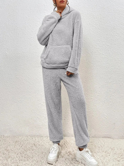 Dames Fleece Lounge Set Zacht en Comfortabel