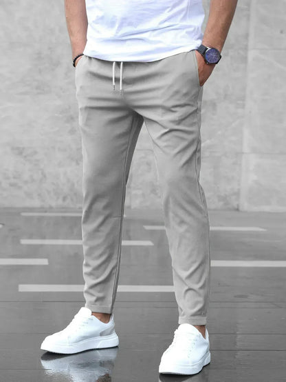 Joggingbroek Elastisch Slim Fit met Tunnelkoord - StudioMarella