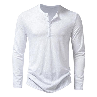Heren Longsleeve Shirt Comfortabel en Veelzijdig voor Dagelijks Dragen