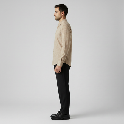 Elegante Heren Overhemd Zacht en Ademend