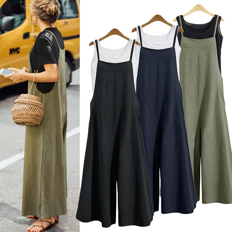 Zomerse Jumpsuit Zonbestendig Licht en Comfortabel