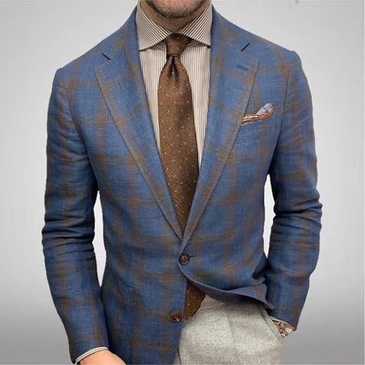 Herenblazer Slim Fit Ademend Comfortabel - StudioMarella
