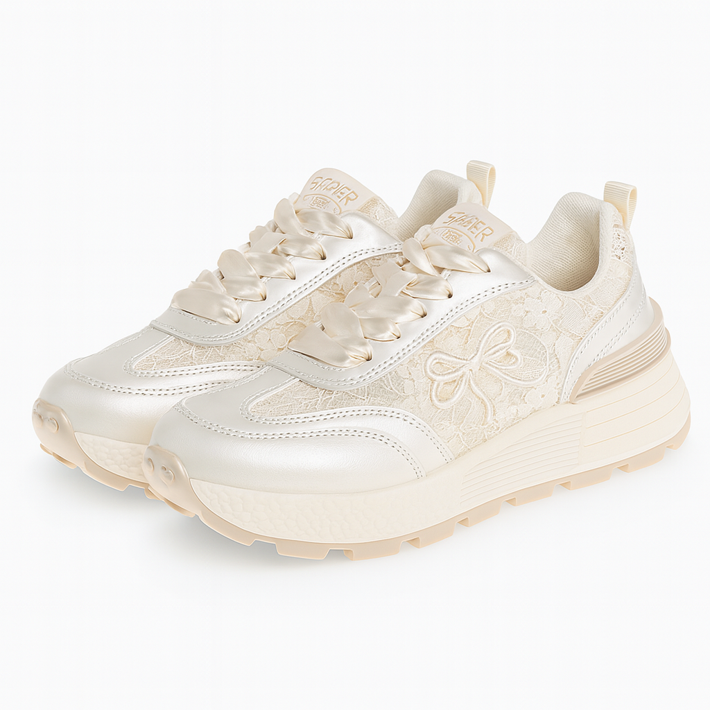Orthopedische Dames Sneaker Comfortabele Demping - StudioMarella