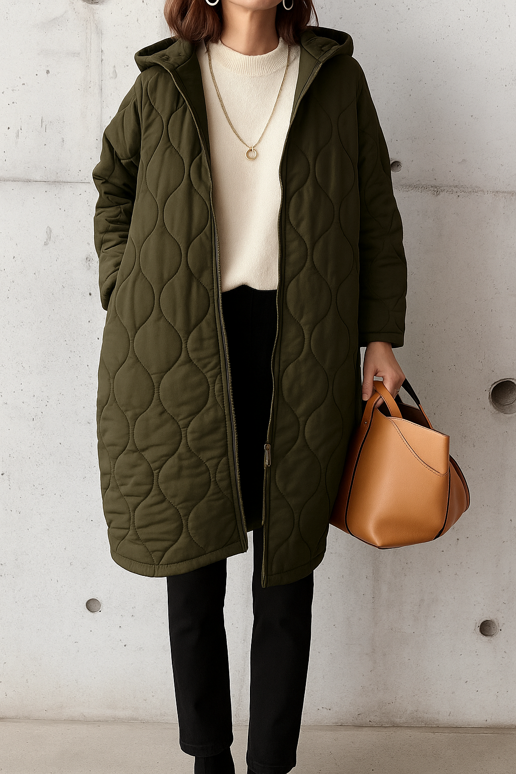 Dames Parka Met Capuchon Waterdicht en Comfortabel - StudioMarella
