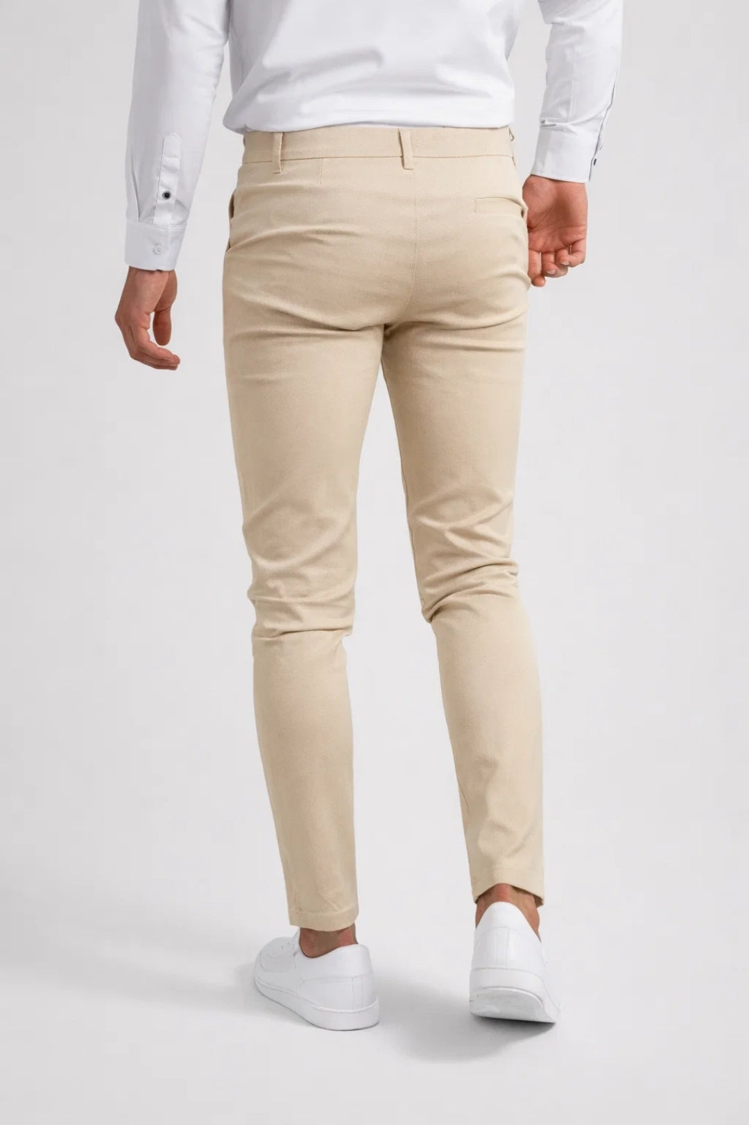 Chino Broek Heren Slim Fit Casual Stijl