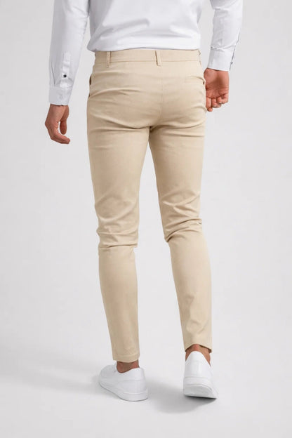 Chino Broek Heren Slim Fit Casual Stijl