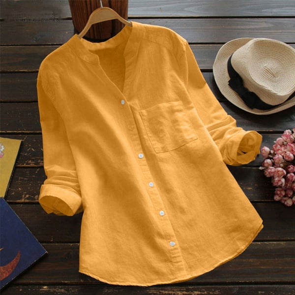 Vrouwelijk Overhemd Katoen Comfortabel Casual Stijl - StudioMarella