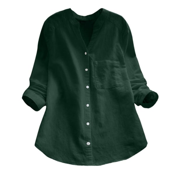 Vrouwelijk Overhemd Katoen Comfortabel Casual Stijl