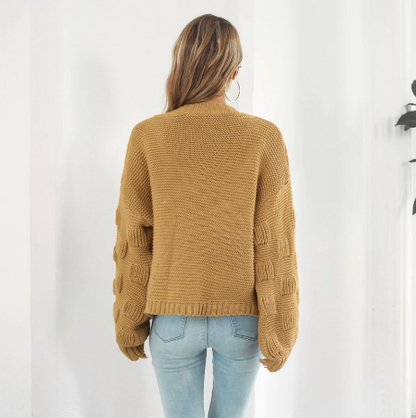 Vrouwelijke Lange Cardigan Zacht en Veelzijdig