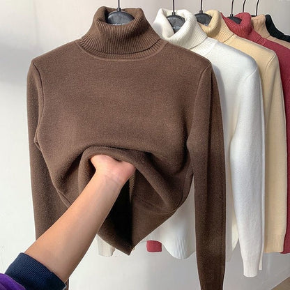 Dames Coltrui Zacht Kasjmier Oversized Warme Wintertrui
