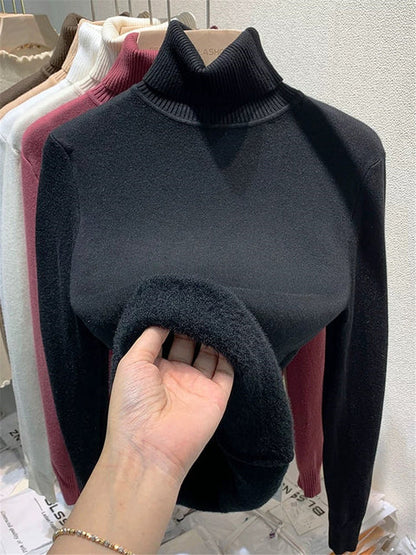 Dames Coltrui Zacht Kasjmier Oversized Warme Wintertrui