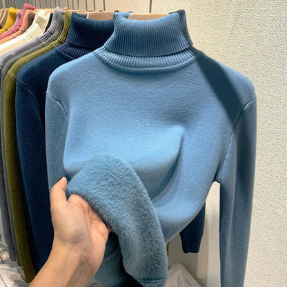 Dames Coltrui Zacht Kasjmier Oversized Warme Wintertrui
