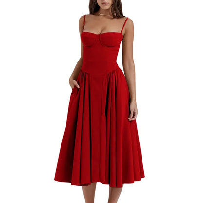 Vrouwen A-lijn Jurk Zomerjurk Elegant La Bella Moda