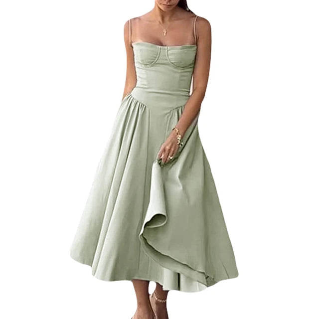 Vrouwen A-lijn Jurk Zomerjurk Elegant La Bella Moda