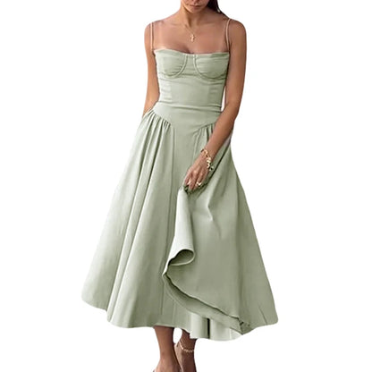 Vrouwen A-lijn Jurk Zomerjurk Elegant La Bella Moda