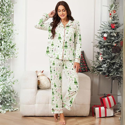 Cora Dames Pyjama | Zachte Katoen, Feestelijk Ontwerp 6