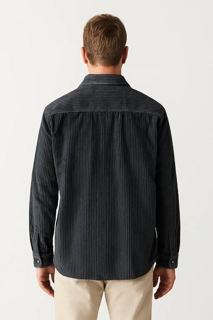 Overshirt Heren Losvallend Met Zak Comfortabele Pasvorm