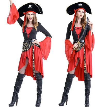 Piratenjurk Elegant voor Vrouw Halloween Feestkleding