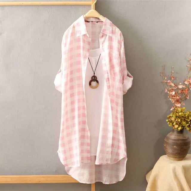 Witte Blouse Elegante Zomerjurk Voor Vrouw