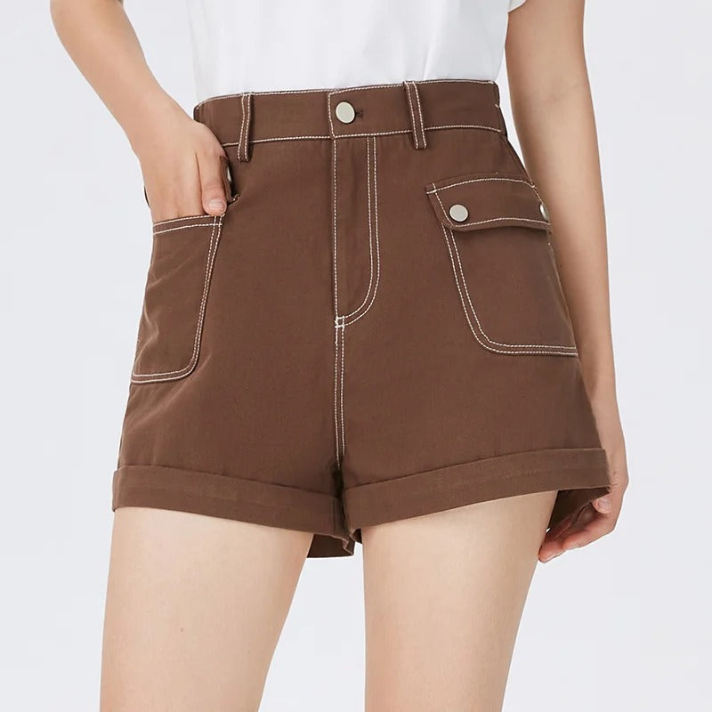 Dames Shorts Zomer Comfortabel A-Lijn Casual Korte Broek