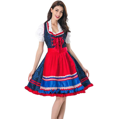 Traditionele Dirndl Jurk voor Oktoberfest Feesten - StudioMarella