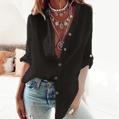 Vrouwelijke Zomerblouse Elegante Stijl van ModaVerde - StudioMarella