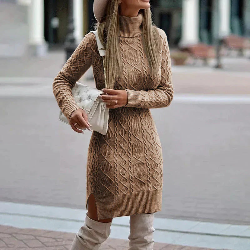 Dames Winterjurk Gebreid Warm en Comfortabel - StudioMarella