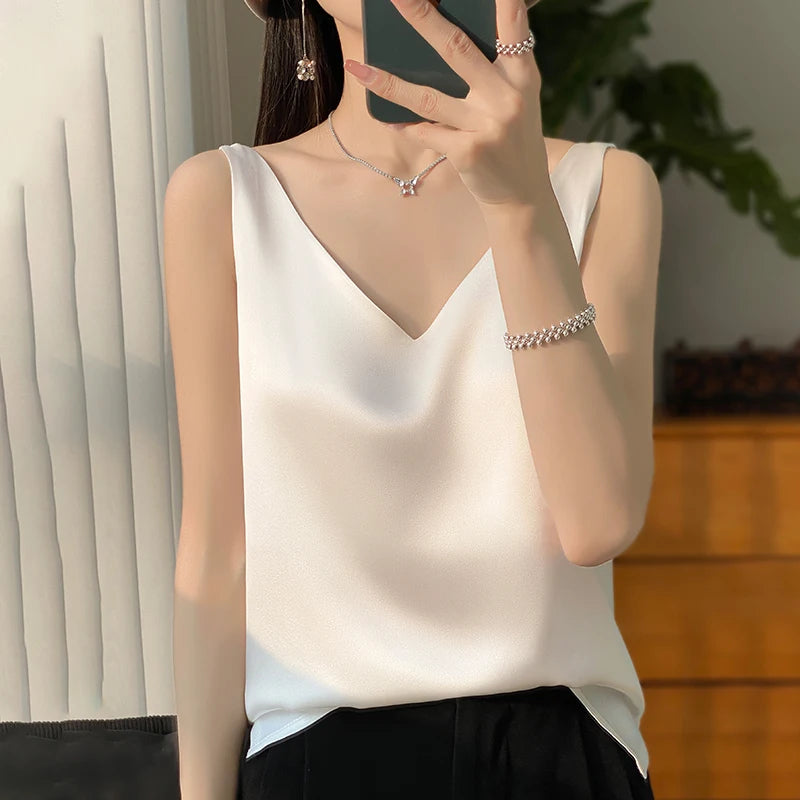 Dames Elegante Top – Dyoza