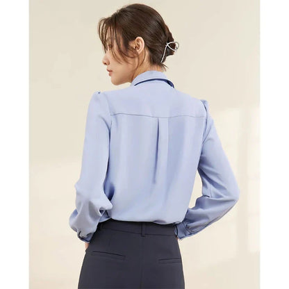 Lente Shirts Lange Mouw Voor Vrouw Casual Stijl